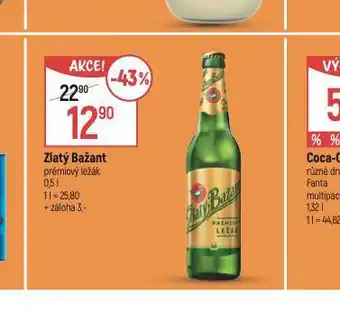 Globus Pivo zlatý bažant nabídka