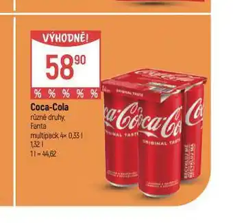 Globus Coca cola, fanta nabídka