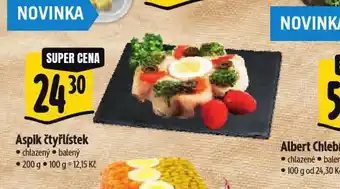 Albert Aspik čtyřlístek nabídka