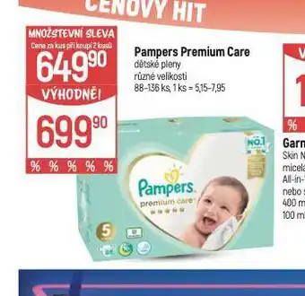 Globus Pampers dětské plenky nabídka