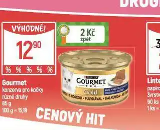 Globus Gourmet konzervy pro kočky nabídka