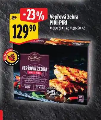 Albert Vepřová žebra piri-piri nabídka