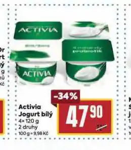 Billa Activia jogurt bílý nabídka