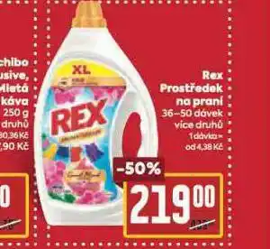 Billa Rex prací prostředek nabídka