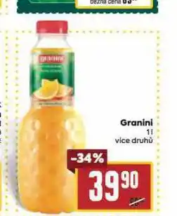 Billa Granini nabídka