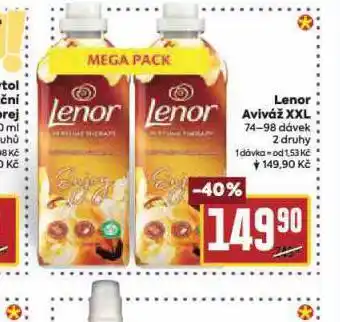 Billa Lenor aviváž xxl nabídka