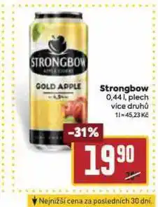 Billa Strongbow nabídka