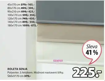 JYSK ROLETA SENJA nabídka
