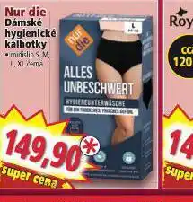 Norma Dámské hygienické kalhotky nabídka