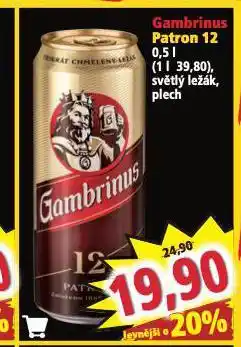 Norma Pivo gambrinus nabídka