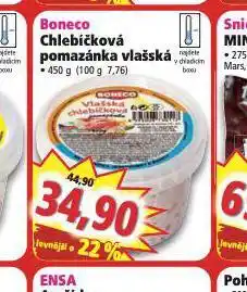 Norma Boneco chlebíčková pomazánka vlašská nabídka