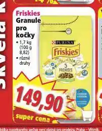 Norma Friskies granule pro kočky nabídka