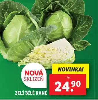 Lidl ZELÍ BÍLÉ RANÉ nabídka