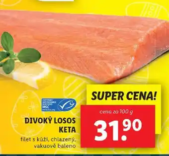 Lidl DIVOKÝ LOSOS KETA nabídka