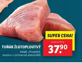 Lidl TUŇÁK ŽLUTOPLOUTVÝ nabídka