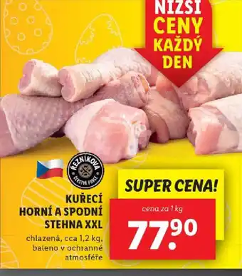 Lidl KUŘECÍ HORNÍ A SPODNÍ STEHNA XXL nabídka