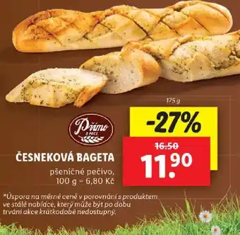 Lidl ČESNEKOVÁ BAGETA nabídka