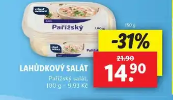 Lidl LAHŮDKOVÝ SALÁT nabídka
