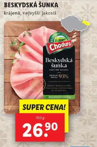 Lidl BESKYDSKÁ ŠUNKA nabídka