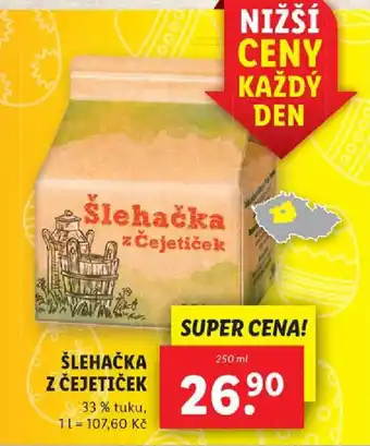 Lidl ŠLEHAČKA Z ČEJETIČEK nabídka