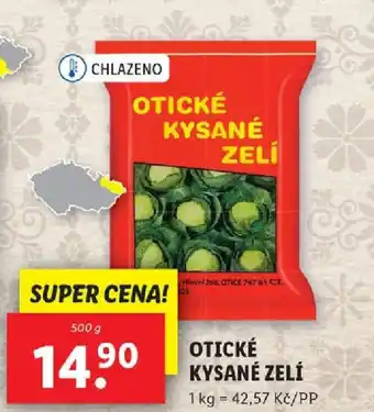 Lidl OTICKÉ KYSANÉ ZELI nabídka