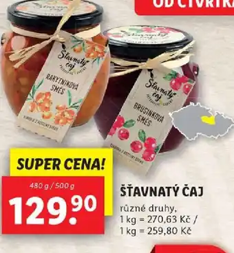 Lidl ŠŤAVNATÝ ČAJ nabídka