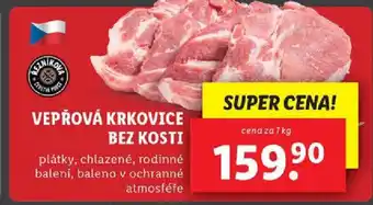 Lidl VEPŘOVÁ KRKOVICE BEZ KOSTI nabídka
