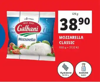 Lidl MOZZARELLA CLASSIC nabídka