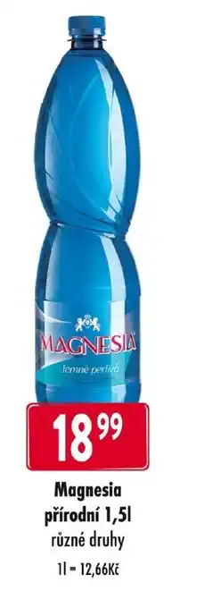 Qanto Magnesia přírodní 1,5L nabídka