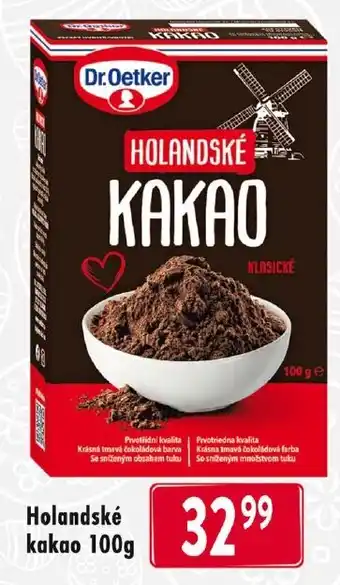 Qanto Holandské kakao 100g nabídka