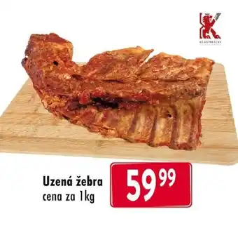 Qanto Uzená žebra cena za 1kg nabídka
