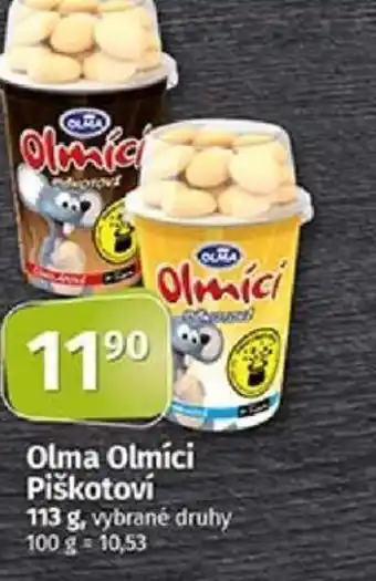 COOP TIP Olma Olmíci Piškotoví 113 g nabídka