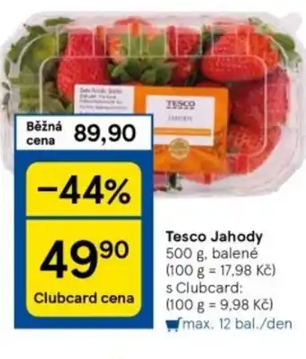 Tesco Tesco Jahody nabídka