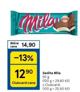 Tesco Sedita Mila nabídka