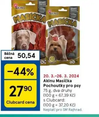 Akinu Masíčka Pochoutky pro psy