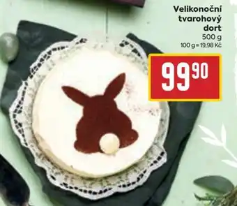 Billa Velikonoční tvarohový dort nabídka