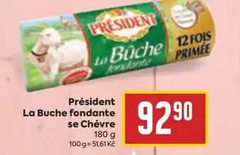 Billa Président La Buche fondante se Chévre nabídka