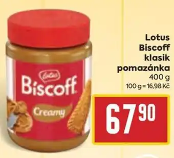 Billa Lotus Biscoff klasik pomazánka 400 g nabídka