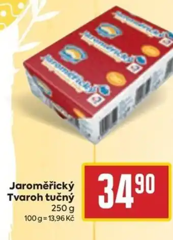 Billa Jaroměřický Tvaroh tučný 250 g nabídka