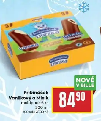 Billa Pribináček Vanilkový a Mixík nabídka