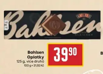 Billa Bahlsen Oplatky nabídka