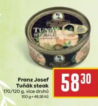 Billa Franz Josef Tuňák steak nabídka