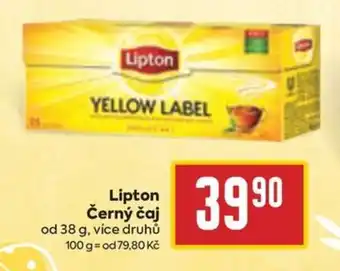 Billa Lipton Černý čaj od 38 g nabídka