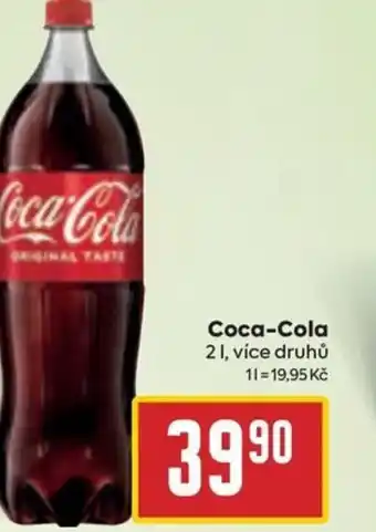 Billa Coca-Cola 2 l. nabídka