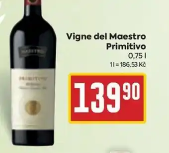 Billa Vigne del Maestro Primitivo nabídka