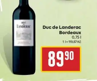 Billa Duc de Landerac Bordeaux nabídka