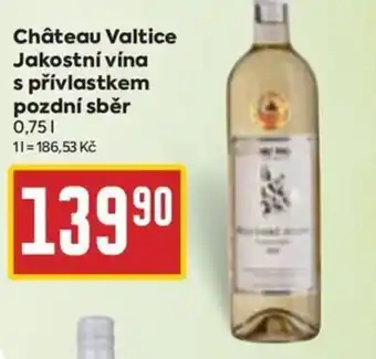 Billa Château Valtice Jakostní vína s přívlastkem pozdní sběr nabídka