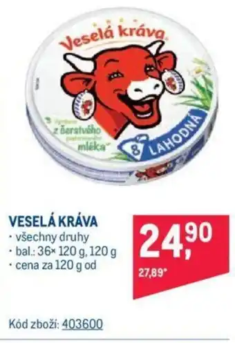 Makro VESELÁ KRÁVA nabídka