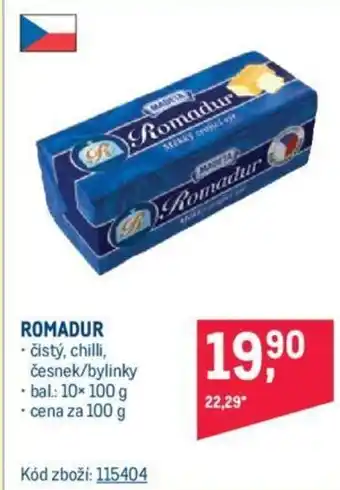 Makro ROMADUR nabídka