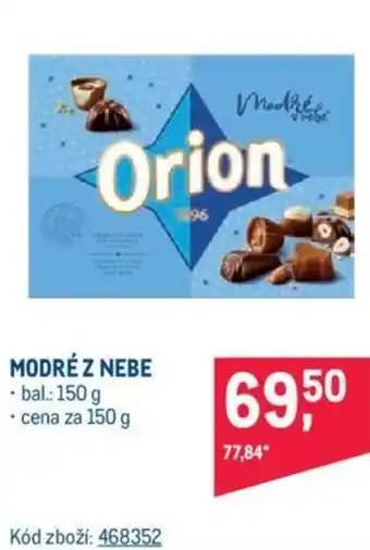 Makro MODRÉ Z NEBE nabídka